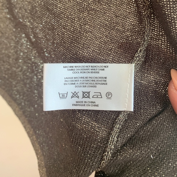 NWT Windsmoor Metallic Sparkly Cardigan Size Small - Picture 9 of 12